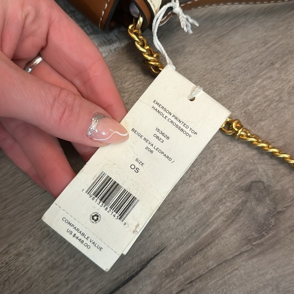 Tory Burch Leopard Crossbody NWT - Picture 11 of 12